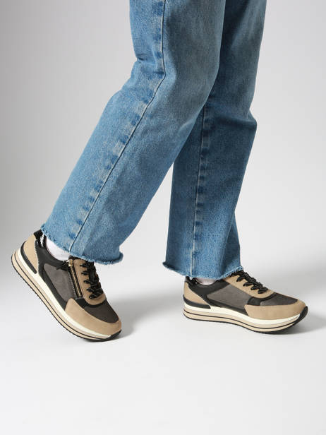 Sneakers Remonte Beige accessoires 4 ander zicht 1